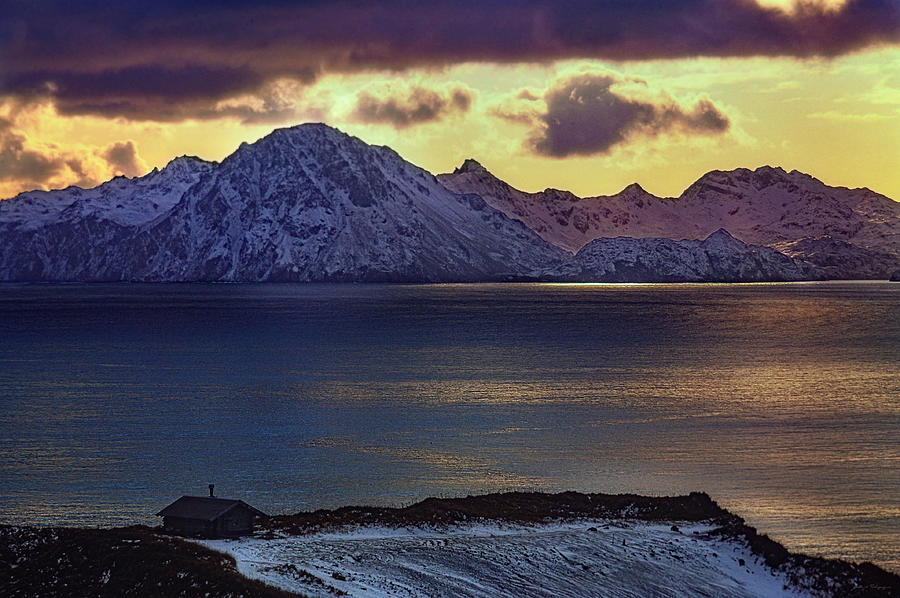 Adak, Alaska Winter Cabin Photograph by John A Rodriguez