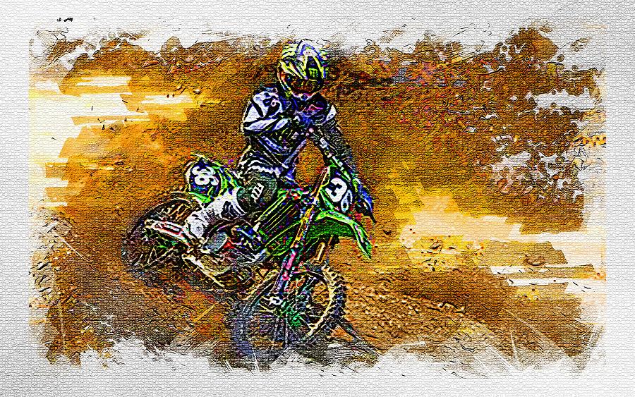 Adam Cianciarulo 2017 Bikes Dirt Motocross Kawasaki Kx250f Monster ...