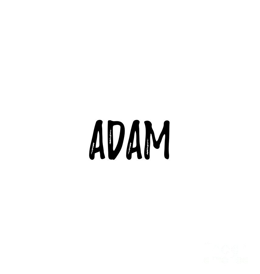 Adam Digital Art - Adam by Jeff Creation