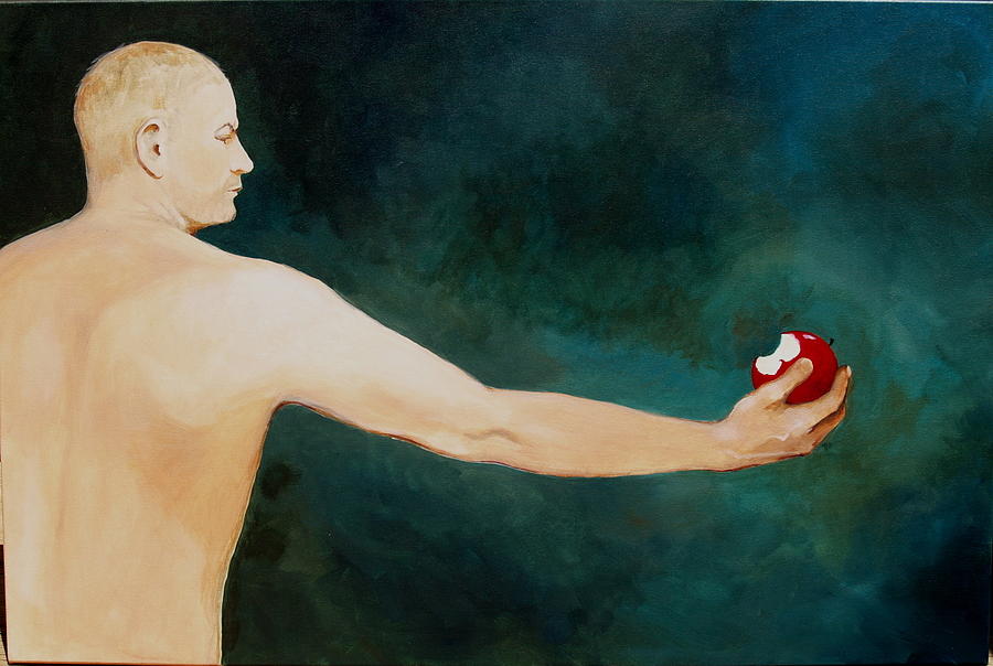 adam apple painting