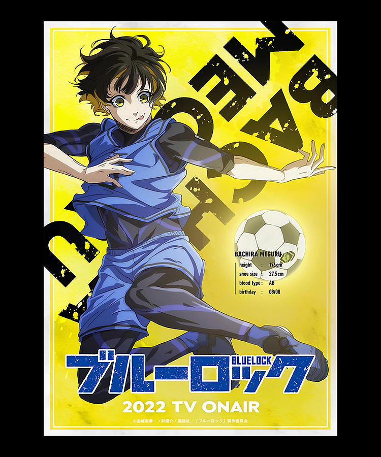 Meguru bachira blue lock - Blue Lock Anime - Posters and Art Prints