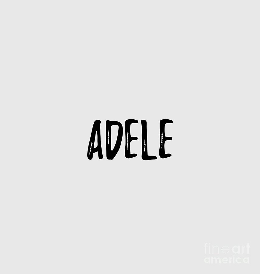 Adele Digital Art - Adele by Jeff Creation