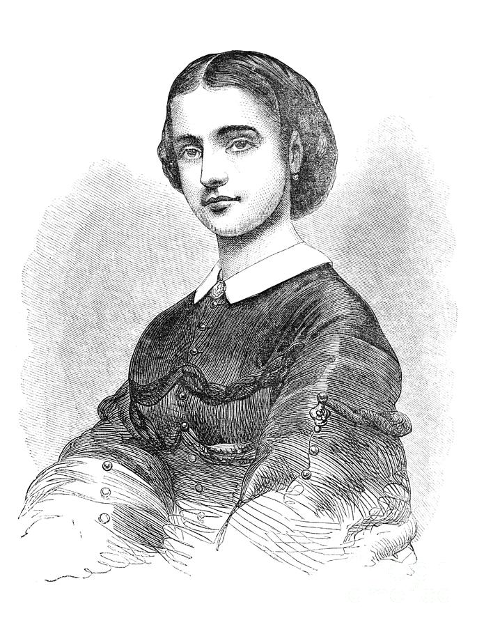Adelina Patti Drawing by Granger