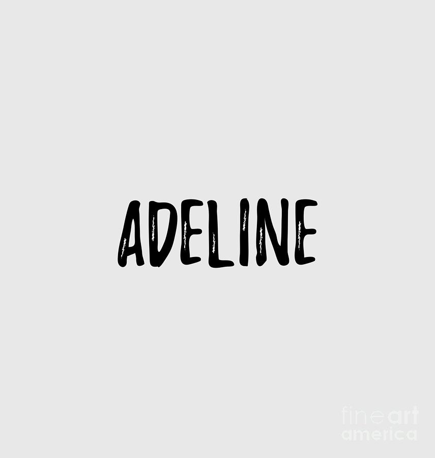 Adeline Digital Art - Adeline by Jeff Creation