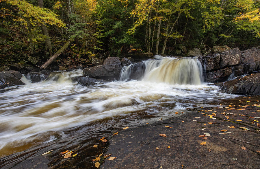 Adirondack Autumn Flow II Photograph by Kent O Smith  JR