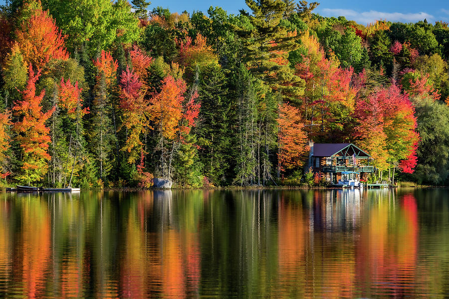 Adirondack Autumn III Photograph by Kent O Smith  JR