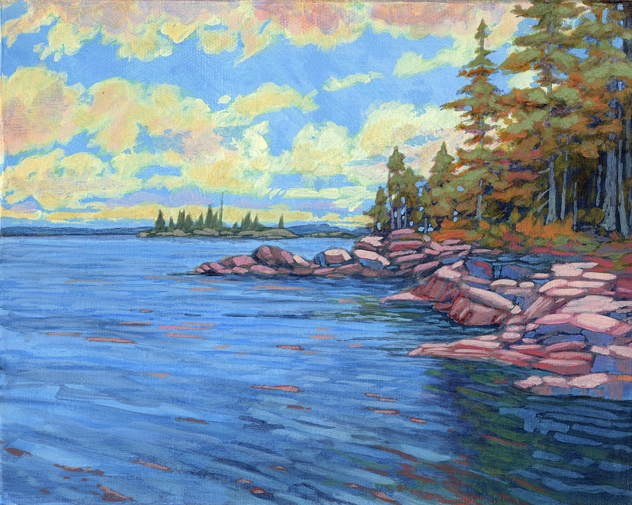 Adirondack Islands Painting by Matt Dominger - Fine Art America