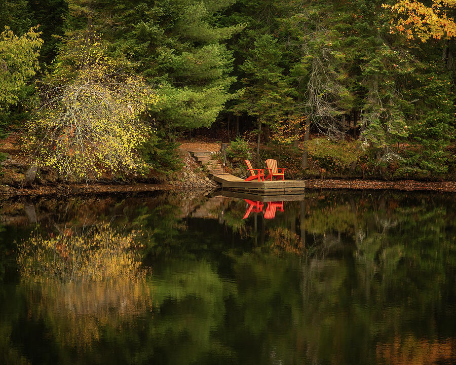 Adirondack Red Photograph by Rod Best
