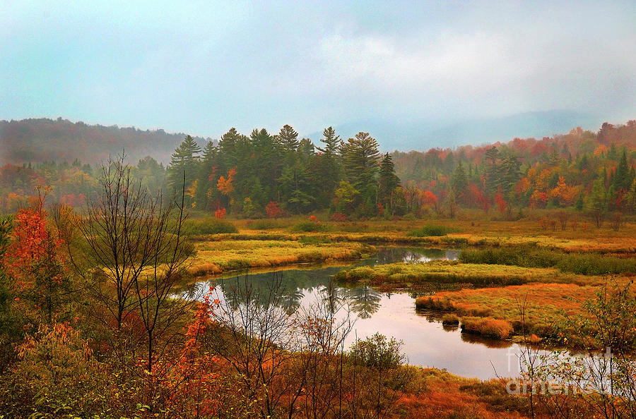 Adirondack River Dawn Autumn Photograph by Gary W Griffen - Fine Art ...