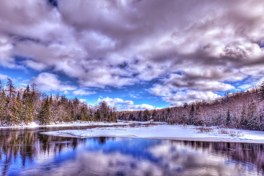 Adirondack Snow Photograph