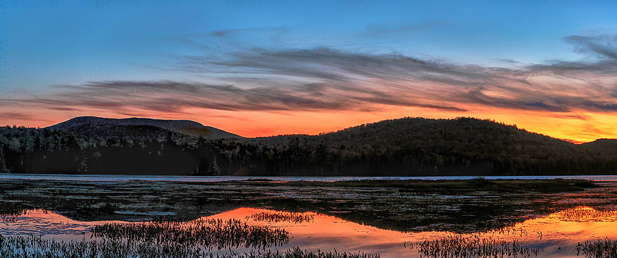 Adirondack Sunset Photograph by Rod Best