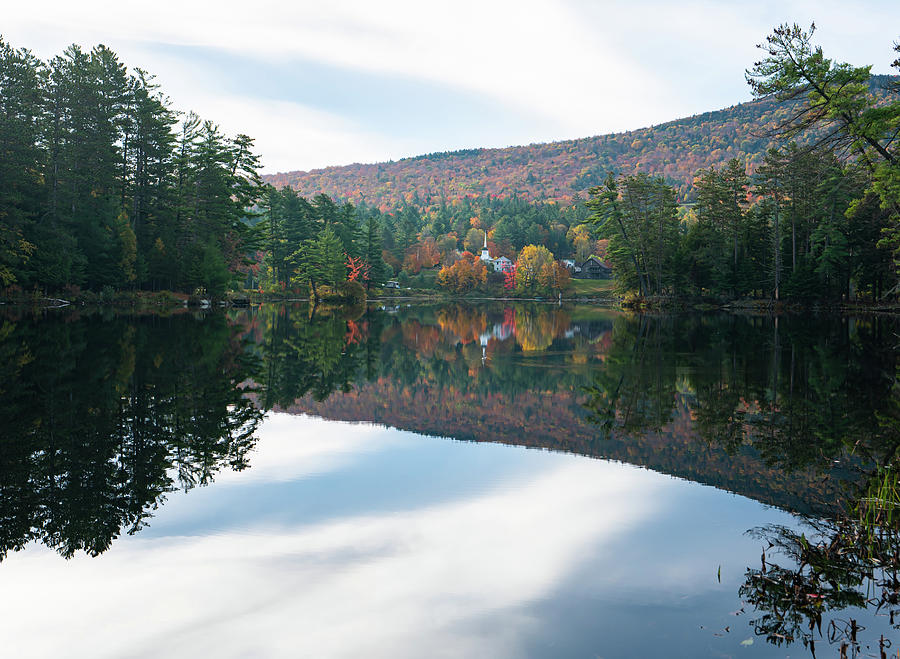 Adirondacks Autumn at Long Lake 2 Photograph by Ron Long Ltd ...