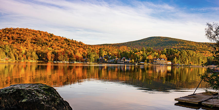 Adirondacks Autumn at Long Lake 6 Photograph by Ron Long Ltd Photography