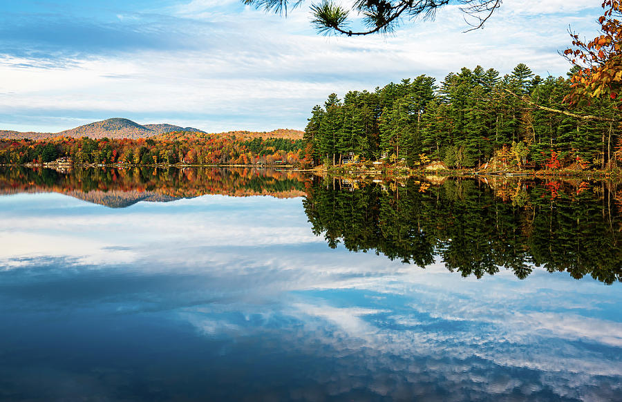 Adirondacks Autumn at Long Lake 7 Photograph by Ron Long Ltd Photography