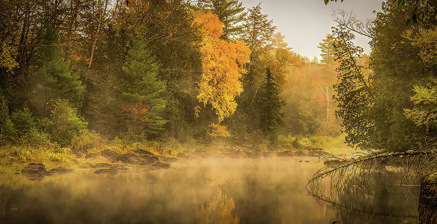 Adirondacks Rich Lake Photograph by Ron Long Ltd Photography