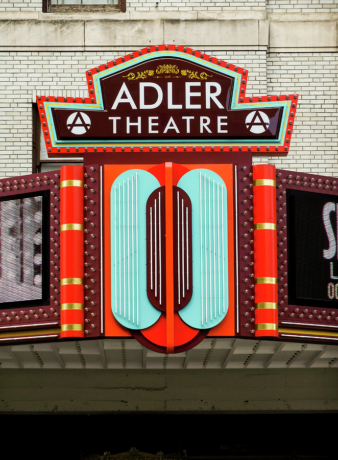 Adler Theatre Davenport Photograph by Christi Kraft