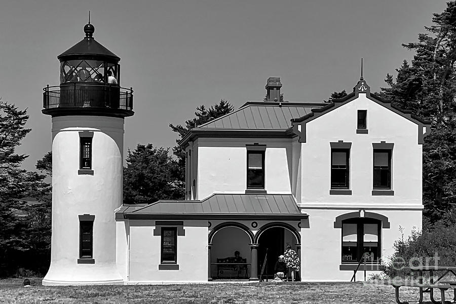 Admiralty Head Lighthouse Photograph by Kirt Tisdale