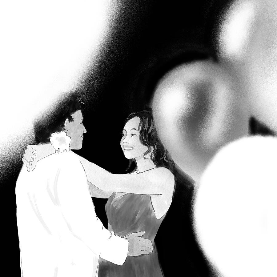 Adnan Syed and The Death of Hae Min Lee Painting by Hannah Hill Adnan Syed and The Death of Hae Min Lee Painting by Hannah Hill