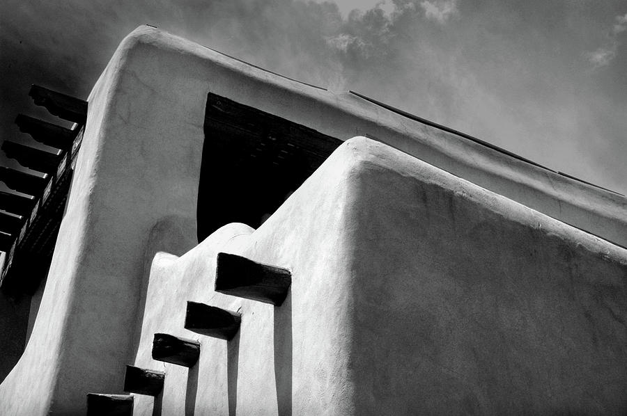 Adobe Architecture of Santa Fe Photograph by James C Richardson