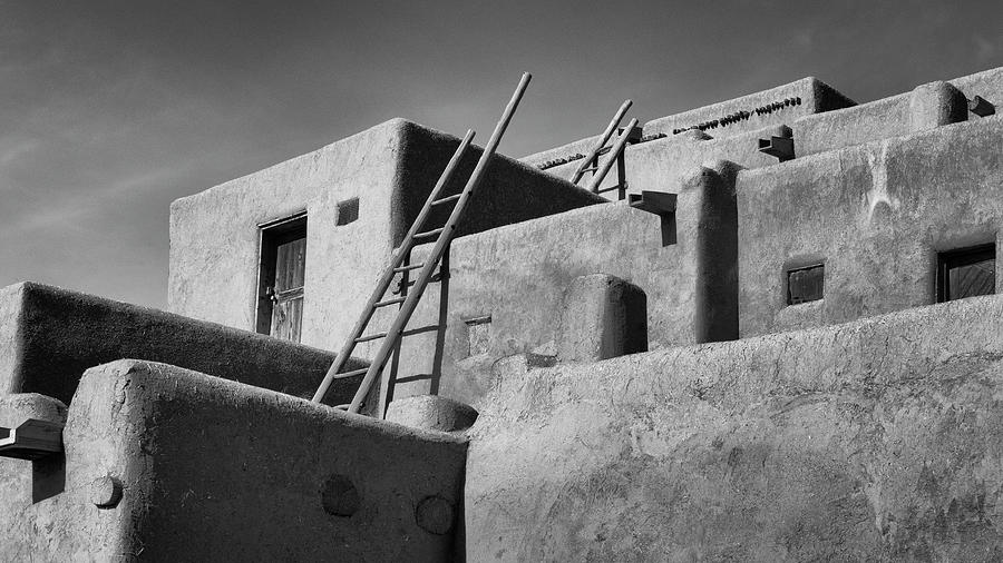 Adobe Pueblo Heritage Photograph by Stephen Stookey