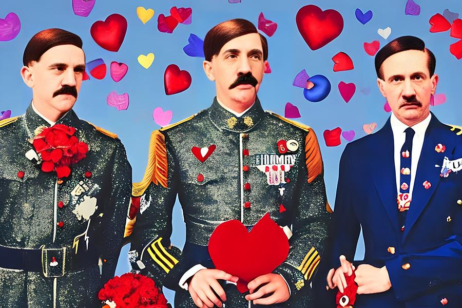 valentines day hitler 9gag