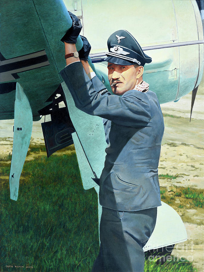 Adolf Painting by Oleg Konin