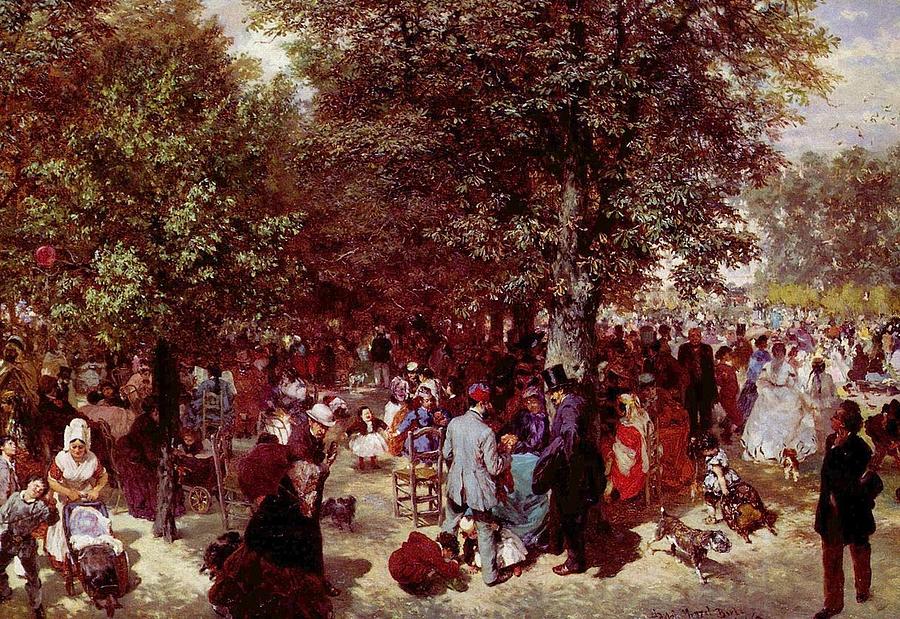 Adolph Menzel Painting