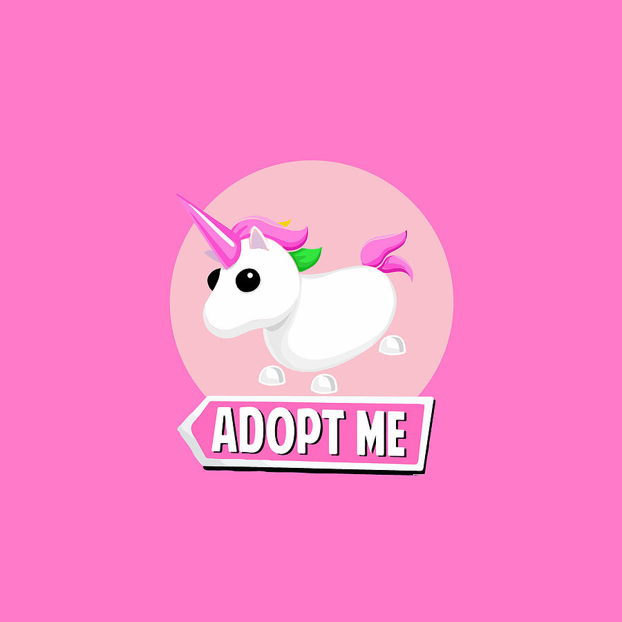 Adopt Me Unicorn Pet Digital Art By Artexotica