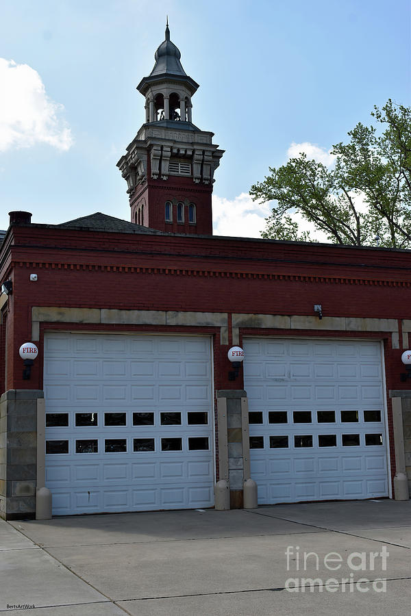 Adorable Fire Station Photograph by Roberta Byram
