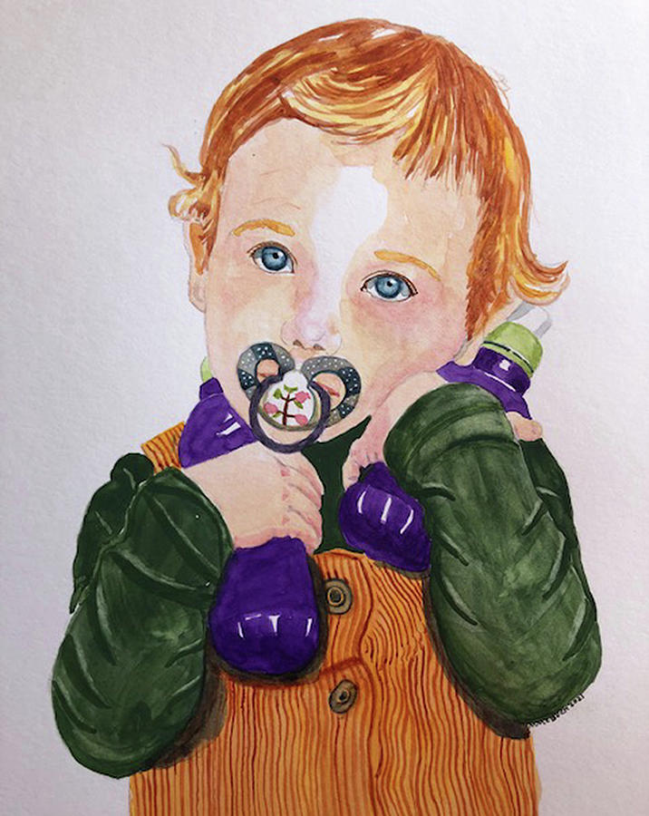 Adorable Ginger Painting