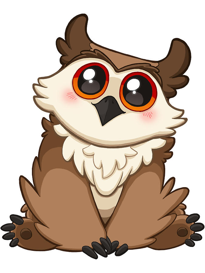 Adorable Owlbear - Cute D and D Adventures Photograph by Dewitt Koepp ...