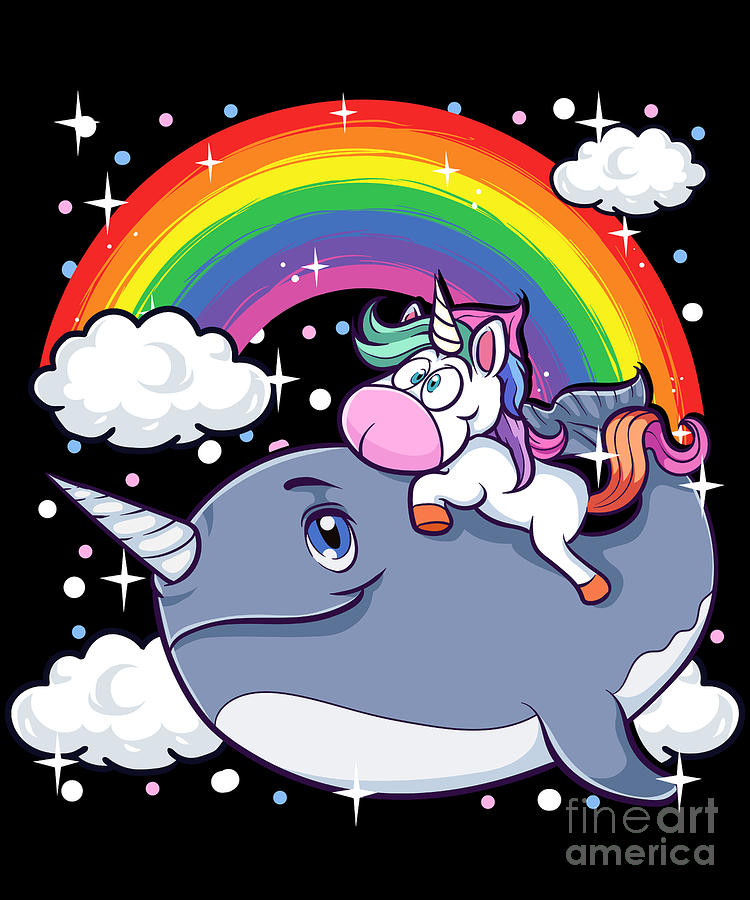 narwhals unicorns of the sea