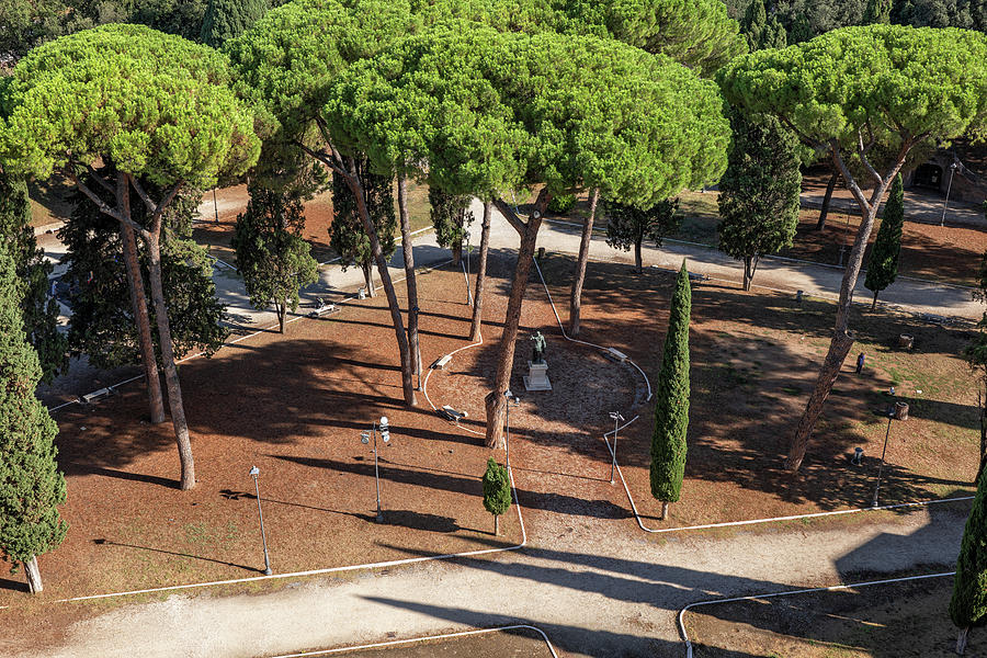 Adrian Park In Rome Photograph by Artur Bogacki