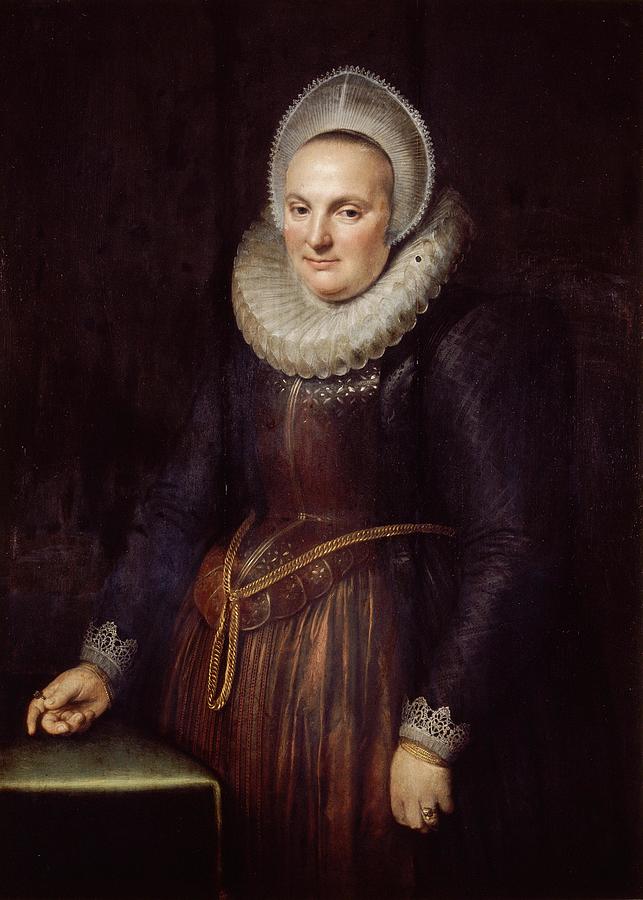 Adriana Bom van Cranenburg 1567-1619 Portrrait of Adriana Bom van ...