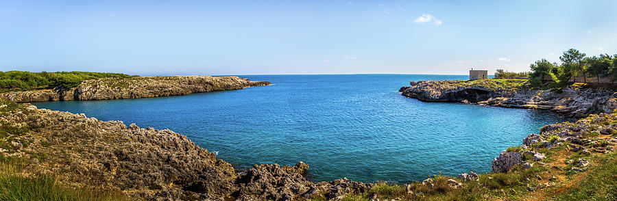 Adriatic coast of Puglia, Italy  Photograph by Elvira Peretsman