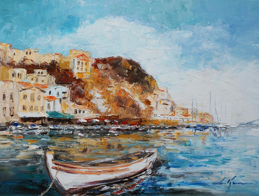 Adriatic Seascape Painting by Luke Karcz