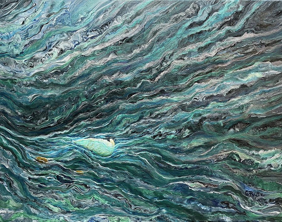 Adrift Painting by Gay Pautz