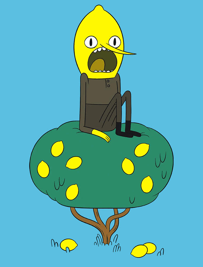 Adventure Time Lemongrab Digital Art by Joseph Stawell - Pixels