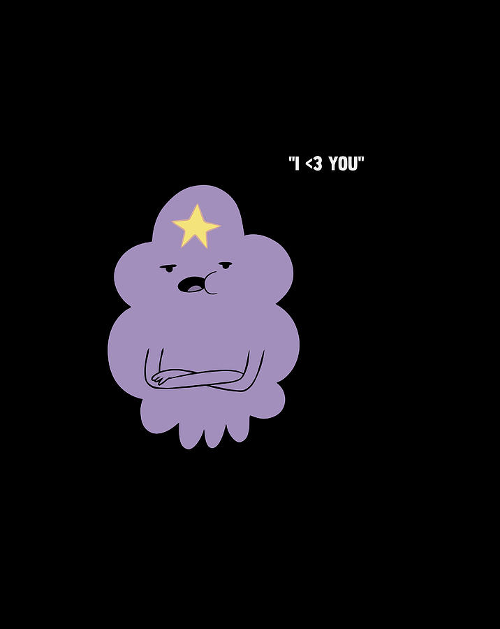 Adventure Time Lumpy Space Princess Omg Drawing by Lucy Wilk