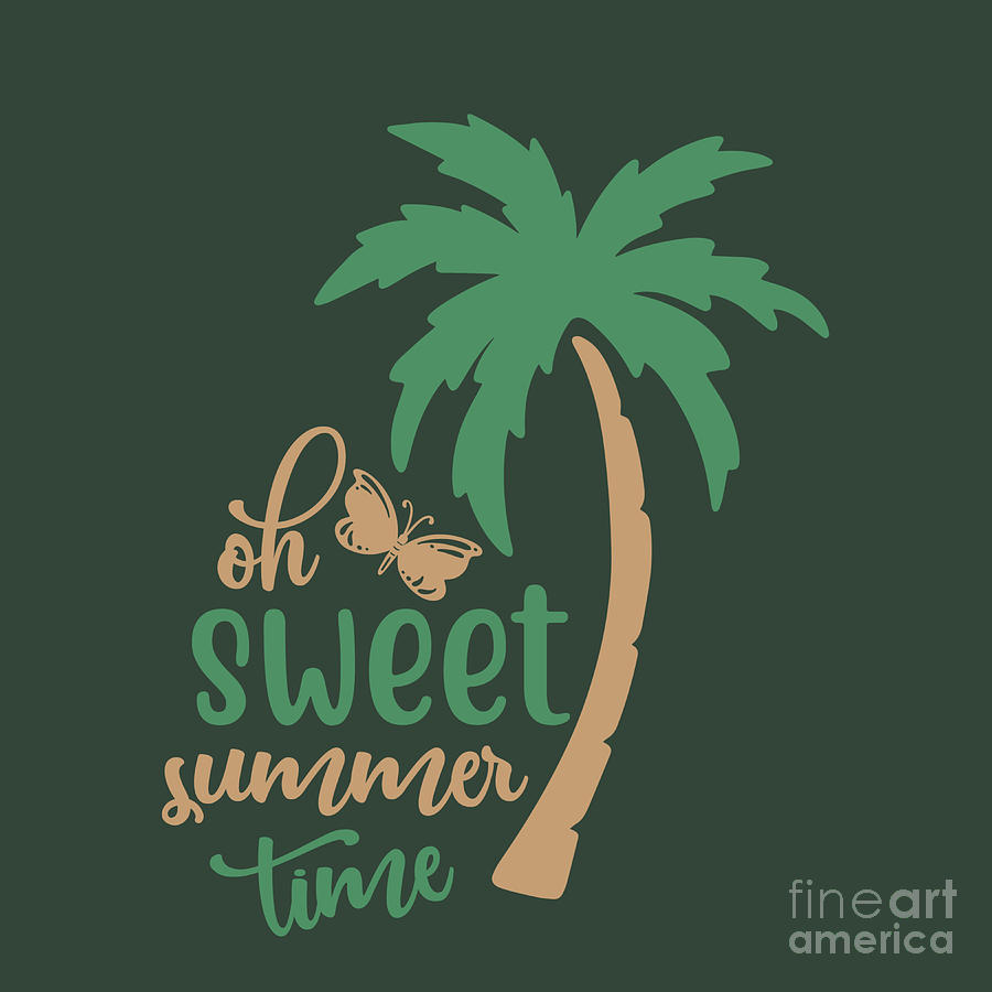 Summer Digital Art - Adventurer Gift Sweet Summer Time by Jeff Creation