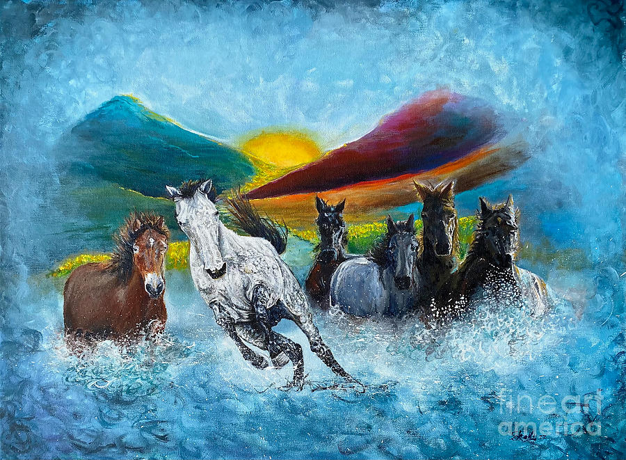 Adventurous Painting by Shelly Tschupp