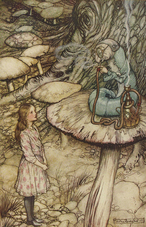 Advice from a Caterpillar - Alice's Adventures in Wonderland Digital ...