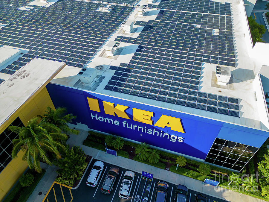 aerial-drone-photo-of-ikea-sunrise-fl-usa-photograph-by-felix