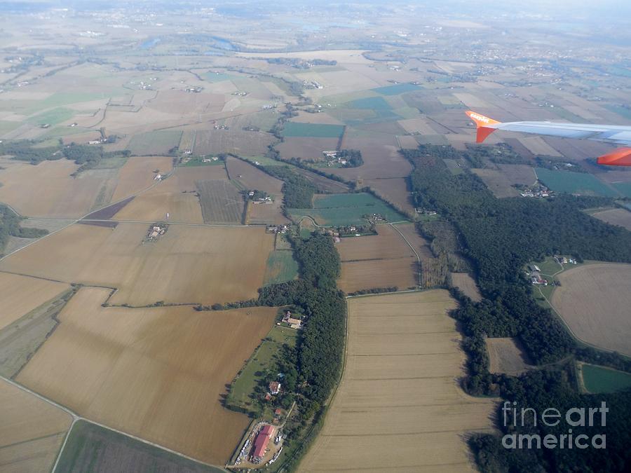 Aerial French Countryside VIII Photograph by Aisha Isabelle