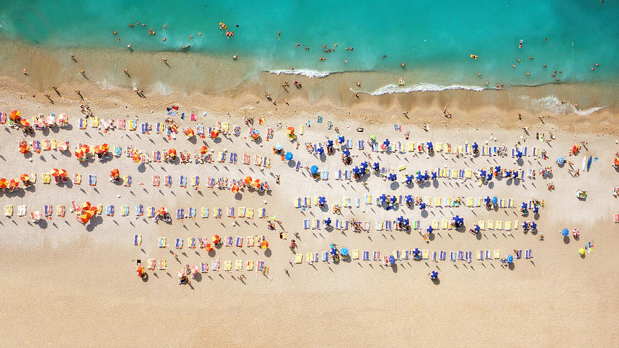 Aerial Look Of A Beach Photograph by Jpgfactory