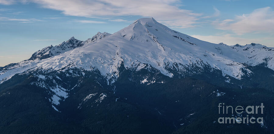 Aerial Mount Baker East View Photograph by Mike Reid - Fine Art America