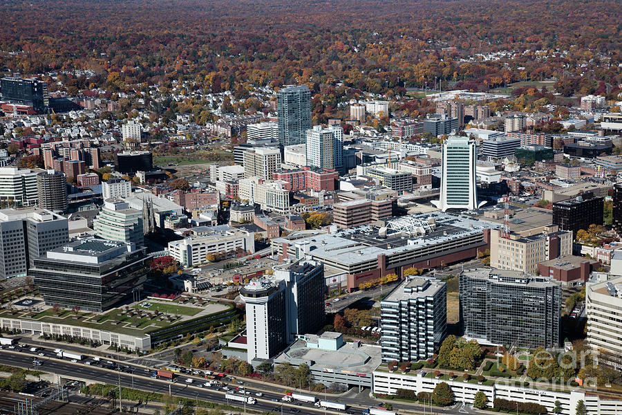 Aerial of Stamford, Connecticut Photograph by Bill Cobb - Fine Art America