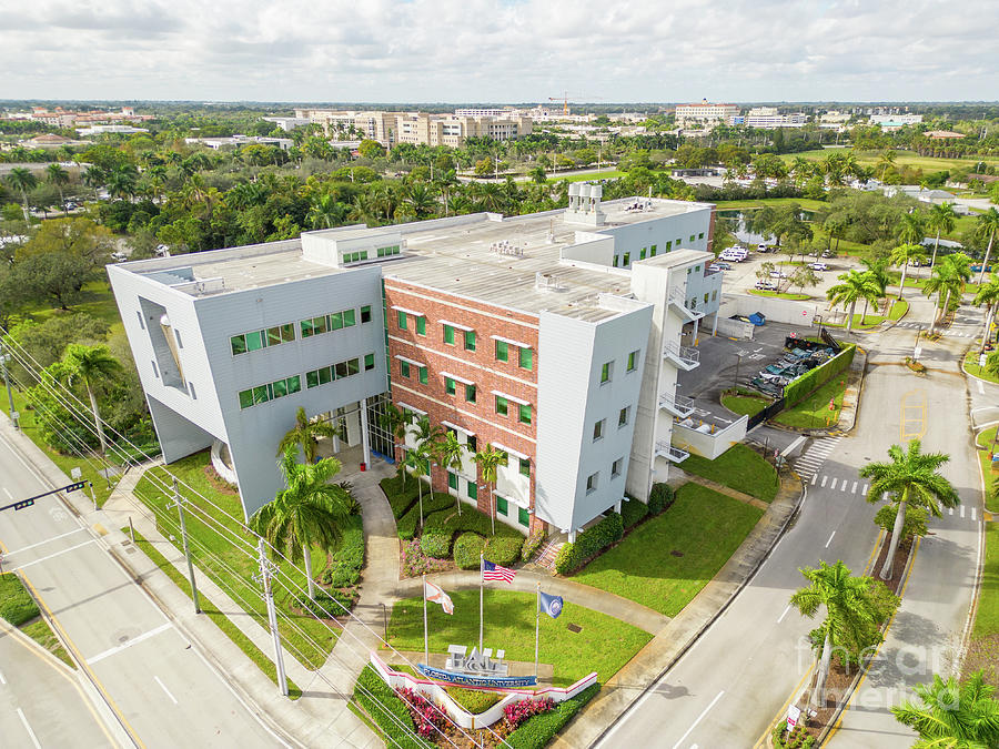 Aerial photo FAU Davie West Photograph by Felix Mizioznikov - Fine Art ...