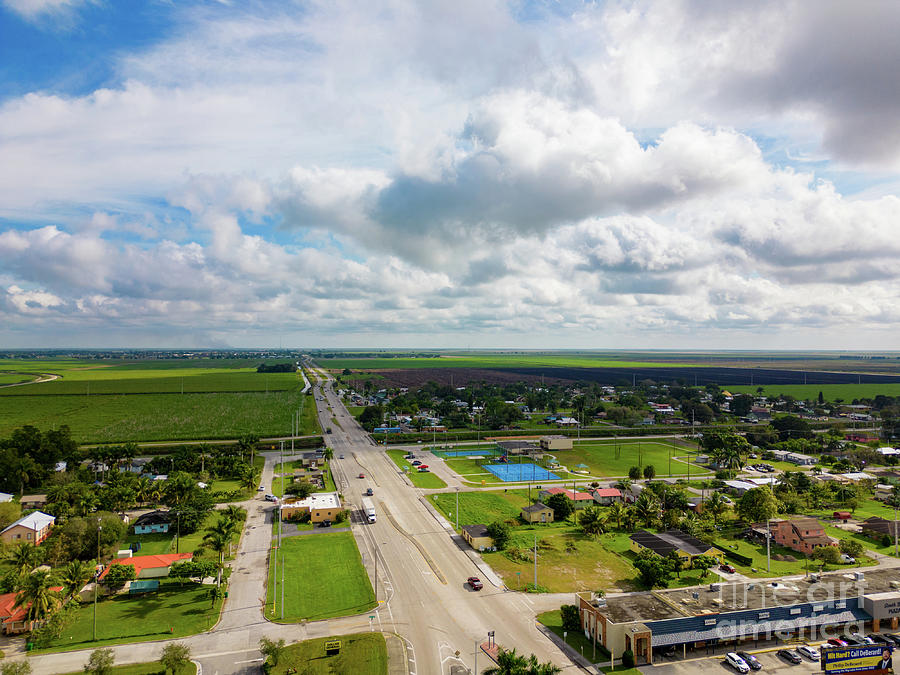 Aerial photo of South Bay Florida Photograph by Felix Mizioznikov