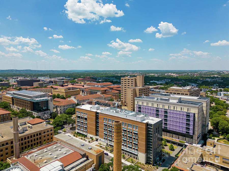 Aerial Photo University Of Texas Circa July 2023 Felix Mizioznikov 